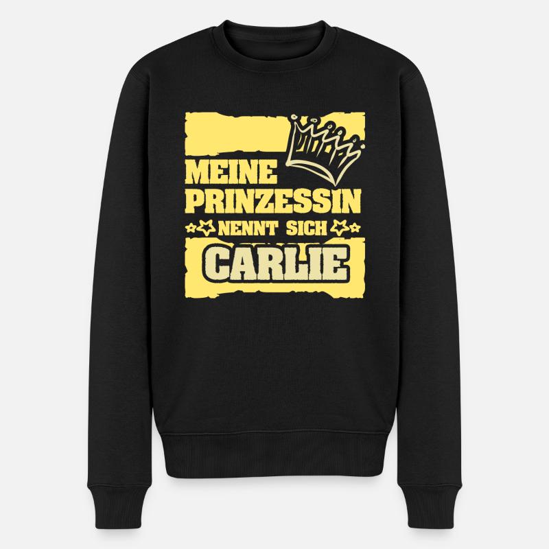 Carlie - Pull Premium bio Homme - noir