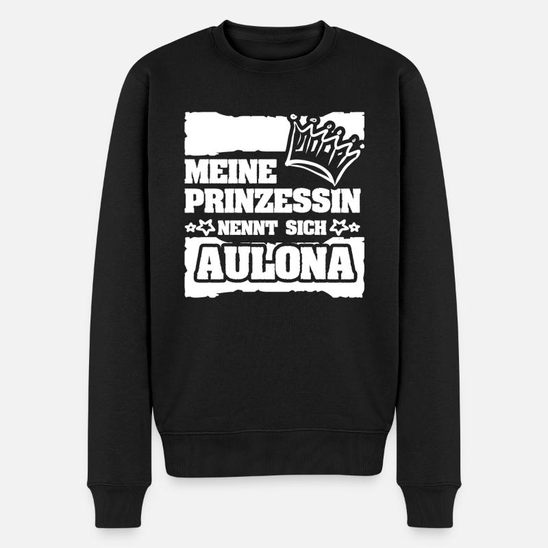 Cadeau pour Aulona - Pull Premium bio Homme - noir