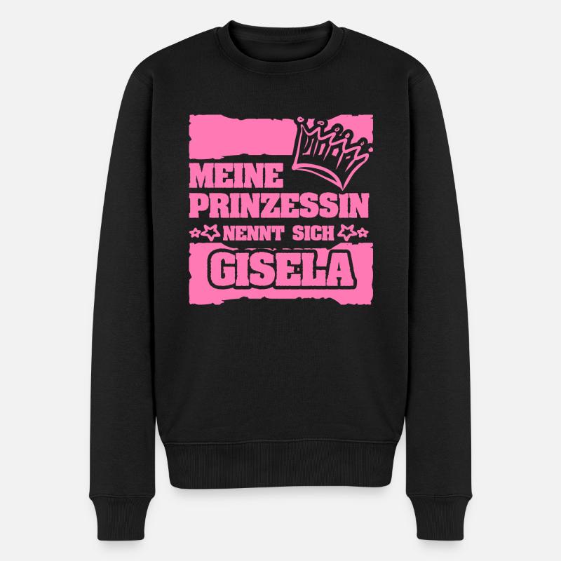 Gisela - Pull Premium bio Homme - noir