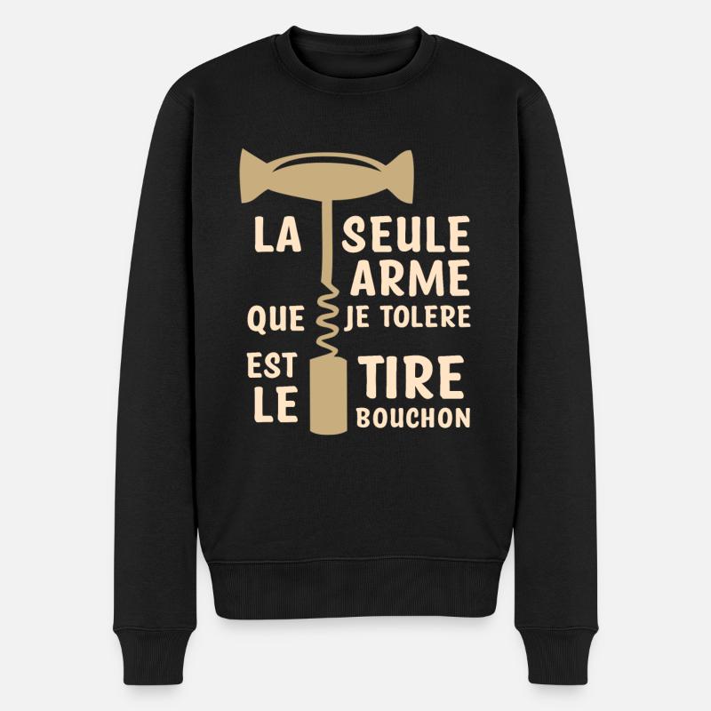 Cuisinier humour - Pull Premium bio Homme - noir