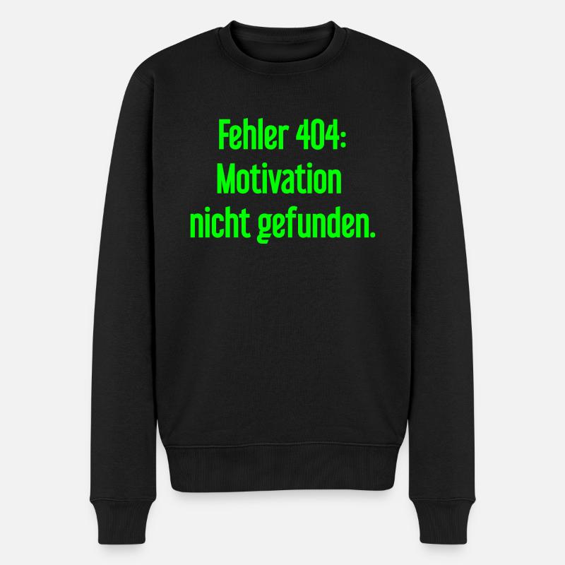 Erreur 404 : Motivation introuvable - Pull Premium bio Homme - noir