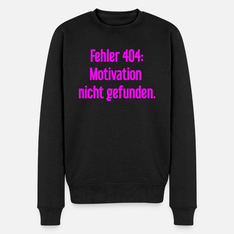 Erreur 404 : Motivation introuvable - Pull Premium bio Homme - noir