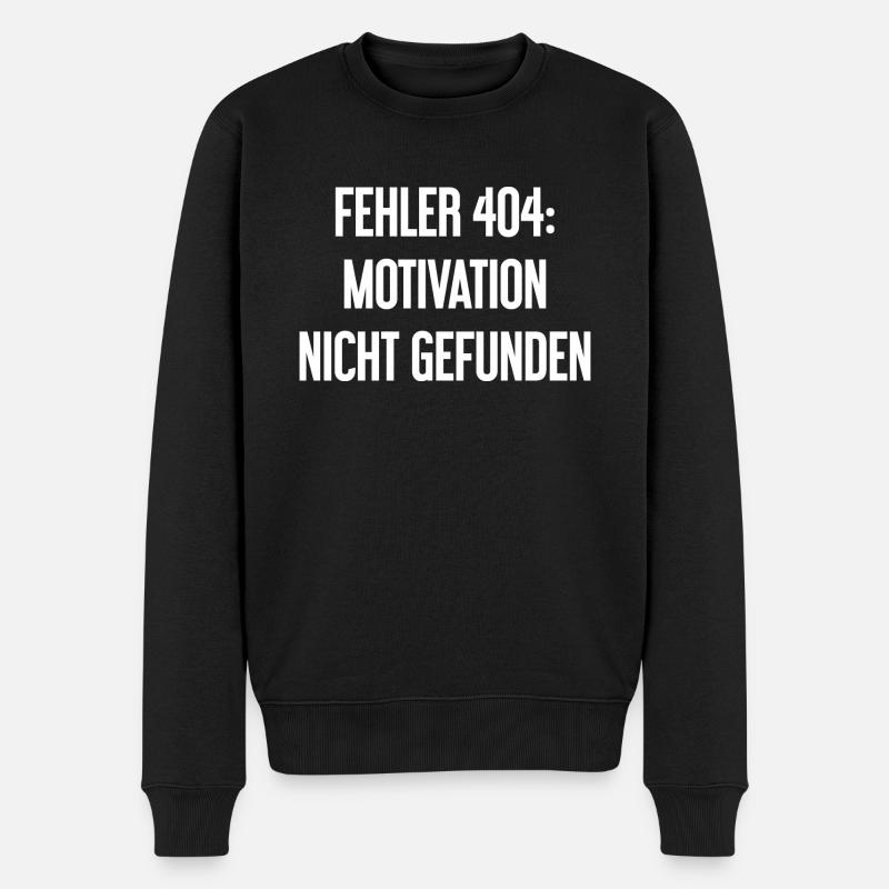 Erreur 404 : Motivation introuvable - Pull Premium bio Homme - noir