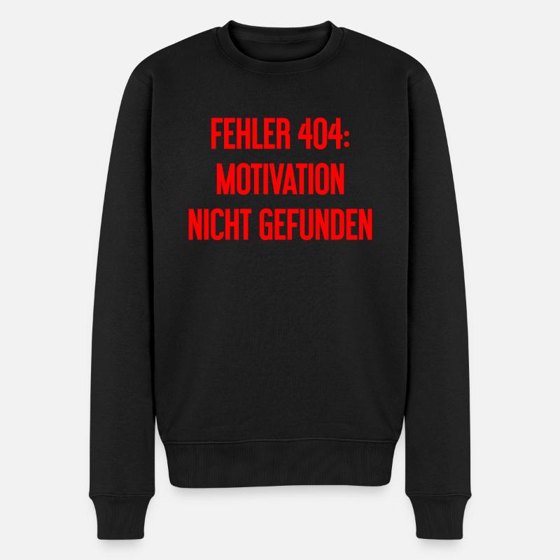 Erreur 404 : Motivation introuvable - Pull Premium bio Homme - noir