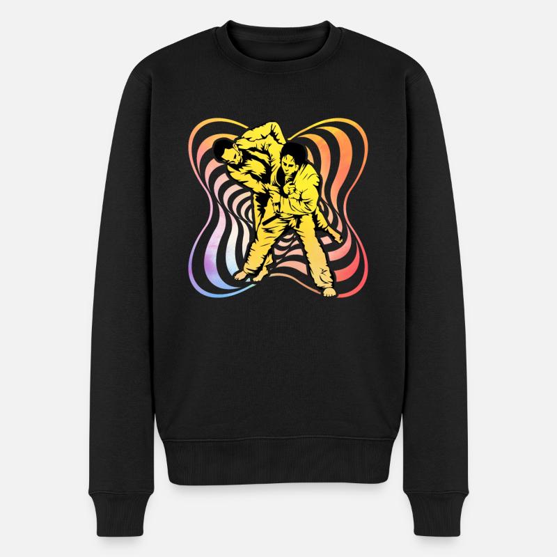 Judo - Pull Premium bio Homme - noir