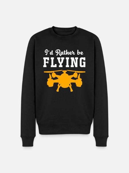 drone - Men's Premium Organic Jumper - black