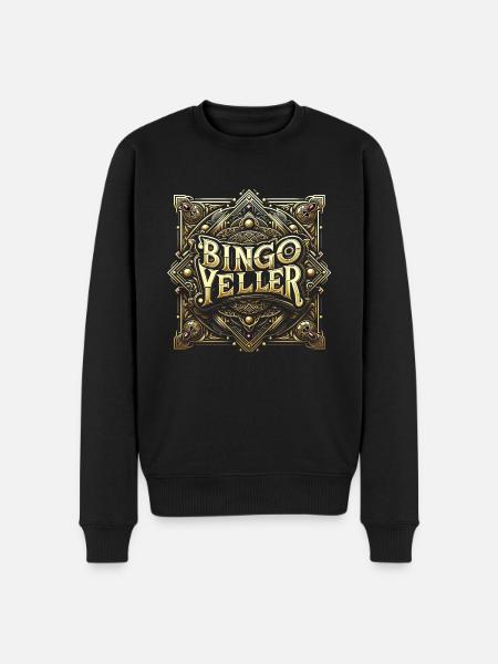 Bingo Yeller 5 - Men's Premium Organic Jumper - black