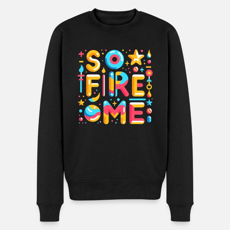 Alors vire-moi 5 - Pull Premium bio Homme - noir