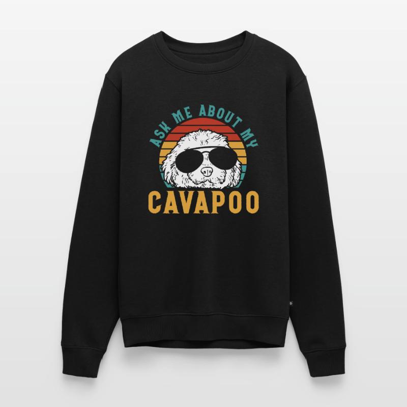 Cavapoo Cavoodle Capoodle Dog Men's Premium Organic Jumper