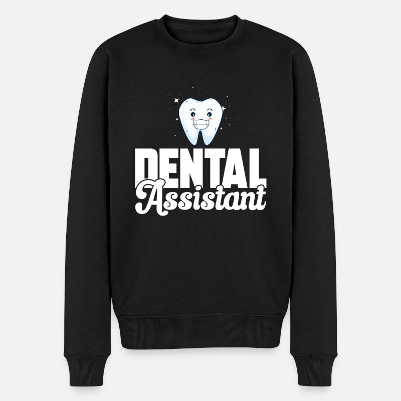 Assistante dentaire Assistante dentaire - Pull Premium bio Homme - noir