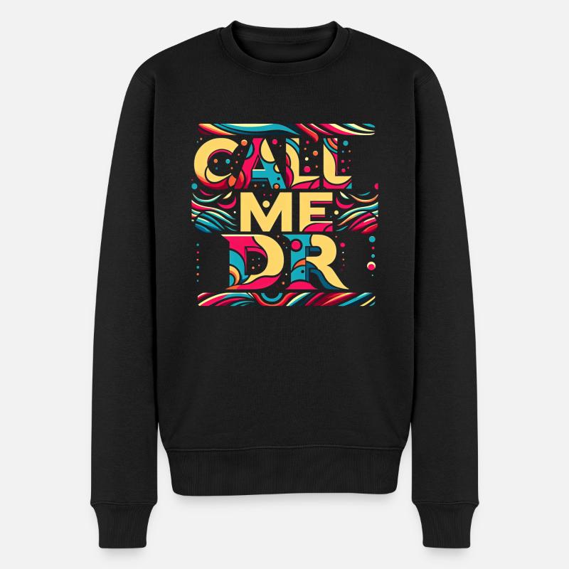 Appelez-moi Dr 35 - Pull Premium bio Homme - noir