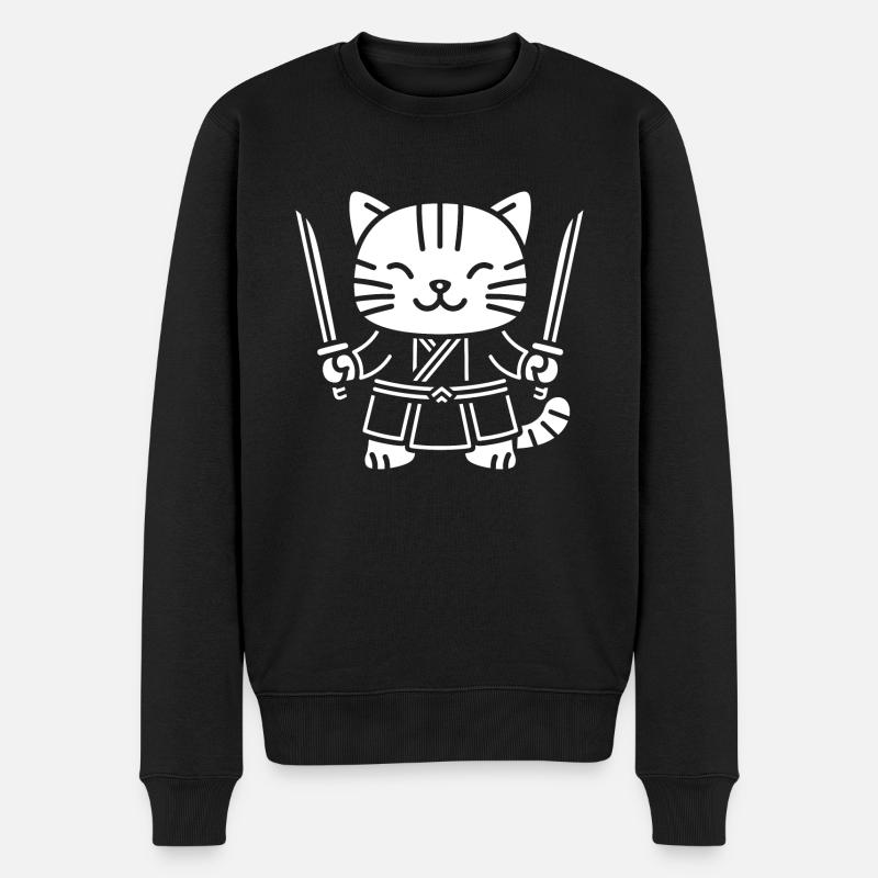 KENDO - Pull Premium bio Homme - noir