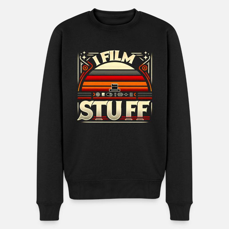 I Film Stuff 21 - Pull Premium bio Homme - noir
