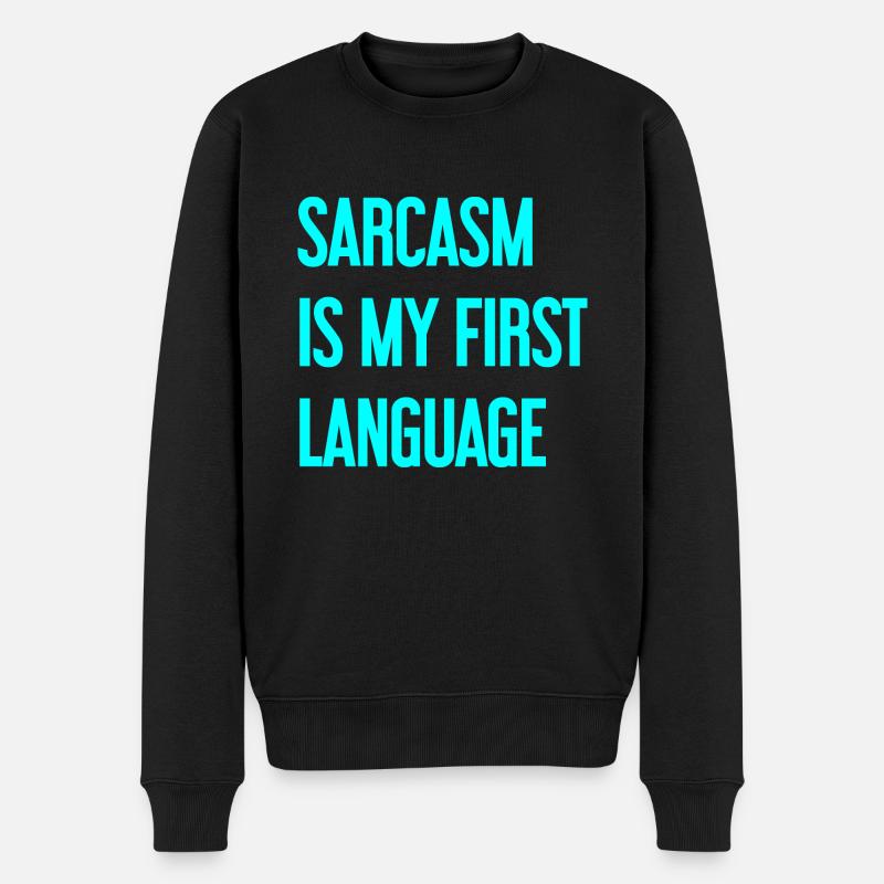 Sarcasme Pro - Pull Premium bio Homme - noir
