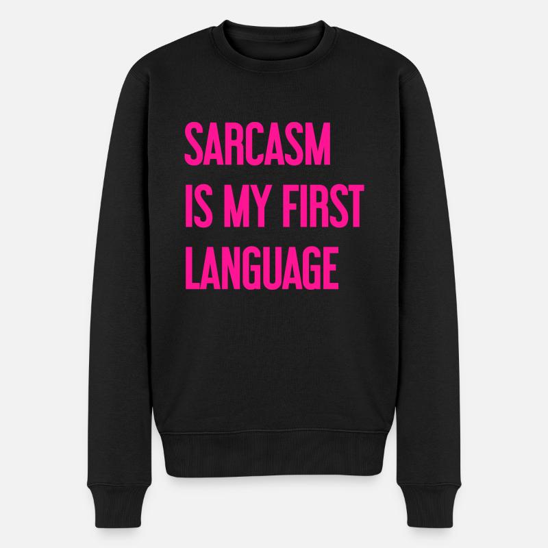 Sarcasme Pro - Pull Premium bio Homme - noir