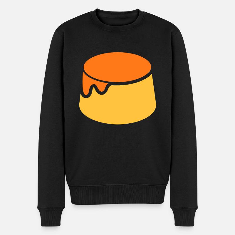 Obsttorte - Männer Premium Bio Pullover - Schwarz