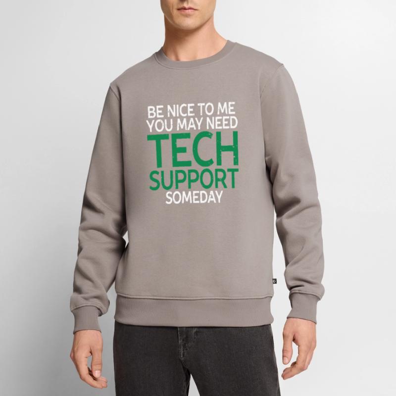 programmierer, evolution, computer, nerd Männer Premium Bio Pullover