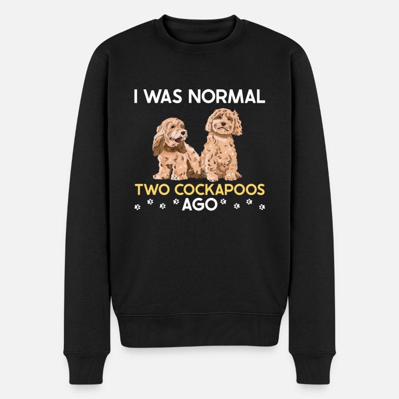 Cockapoo Chien - Pull Premium bio Homme - noir