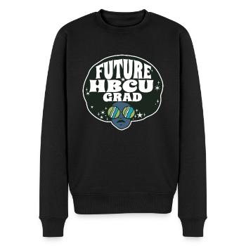 Le futur étudiant diplômé de HBCU est historiquement noir - Pull Premium bio Homme - noir - Devant - Nico (187cm)