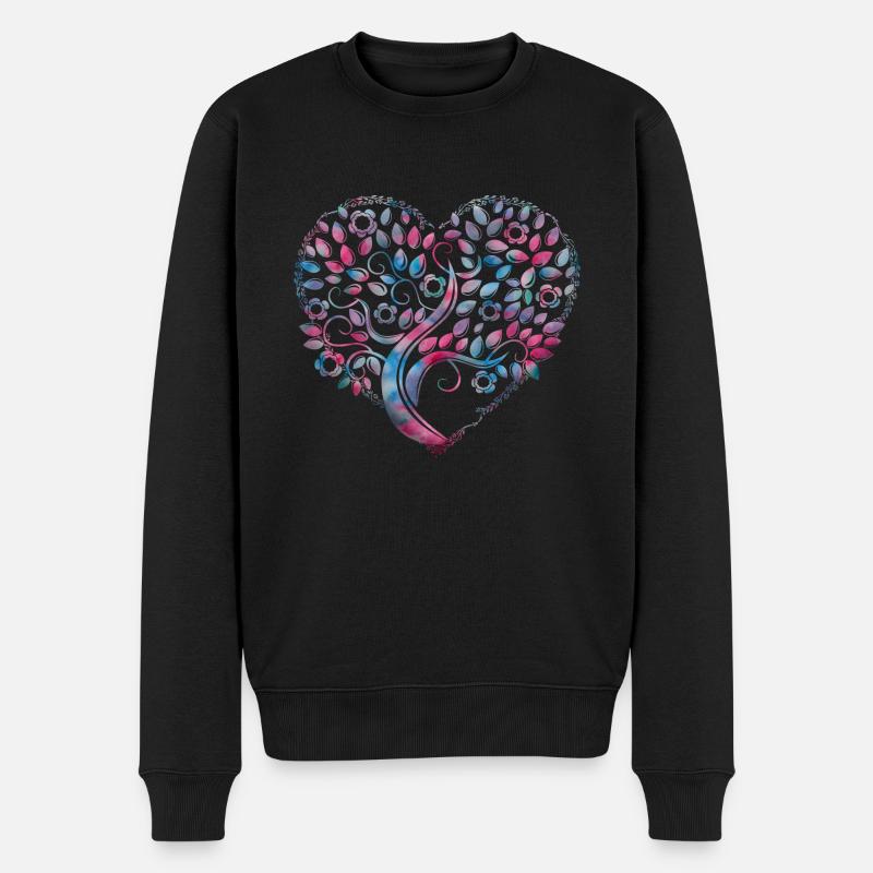 Arbre de la vie - Pull Premium bio Homme - noir