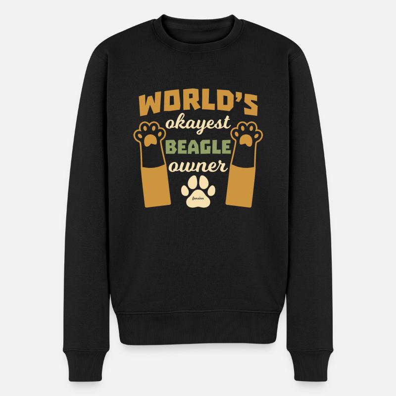 Propriétaires de Beagle - Pull Premium bio Homme - noir