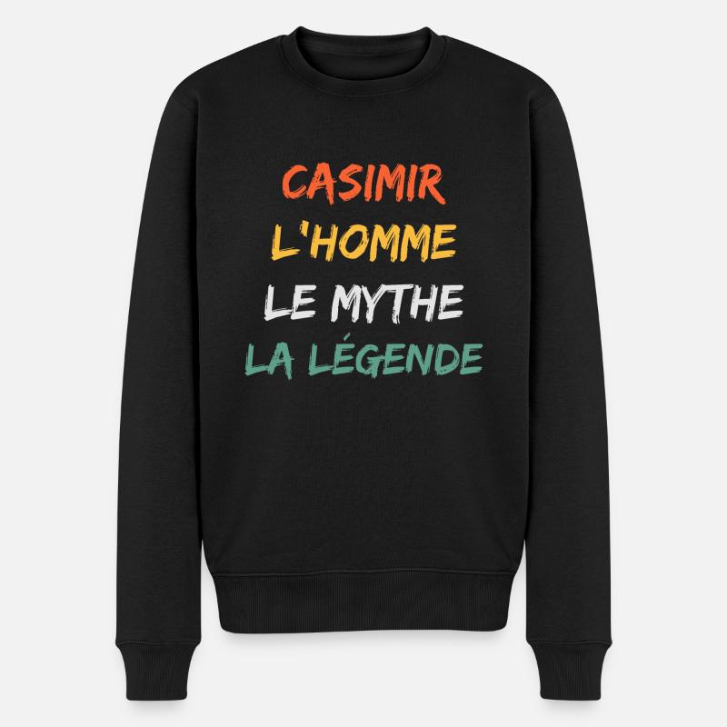 Casimir - Pull Premium bio Homme - noir