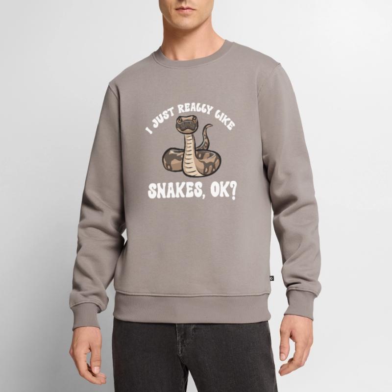 Ball Python Snake King Python Pull Premium bio Homme