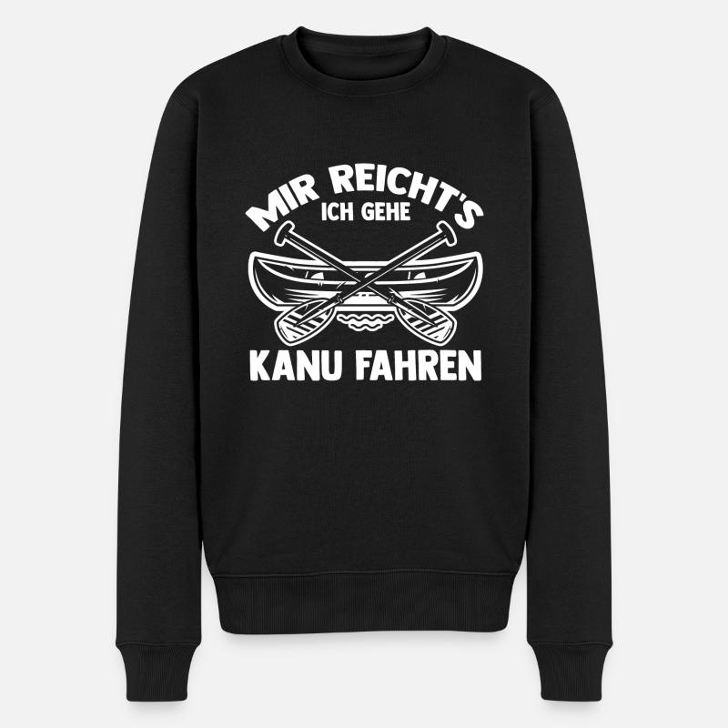 Kaffee Schullehrer Lehrer - Männer Premium Bio Pullover - Schwarz