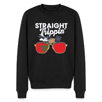 Straight Trippin' Morocco Vacation Tour Voyage - Pull Premium bio Homme - noir - Devant - Nico (187cm)