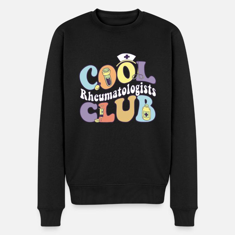Médecin du Cool Rheumatologists Club - Pull Premium bio Homme - noir