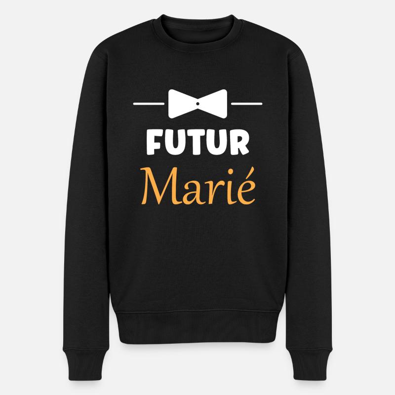 Futur marié - Pull Premium bio Homme - noir