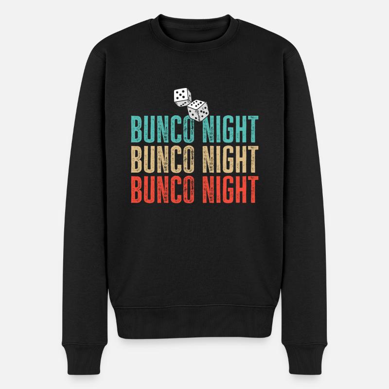 Jeu de dés Bunco - Pull Premium bio Homme - noir