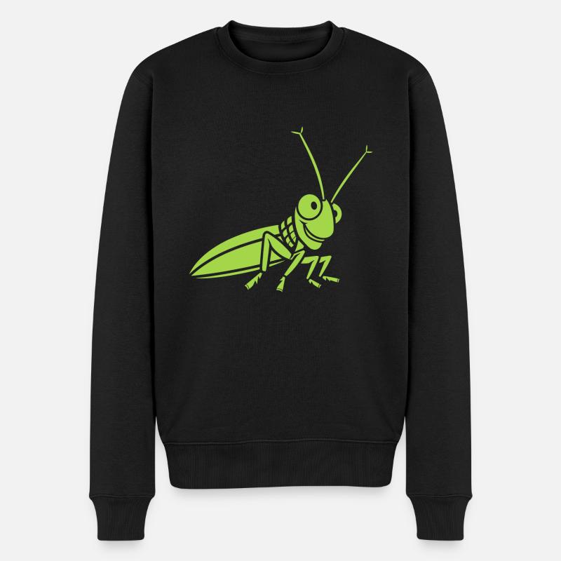 Sauterelle - Pull Premium bio Homme - noir