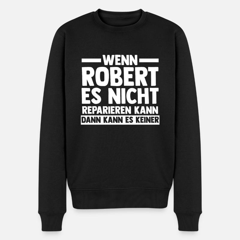 Robert - Pull Premium bio Homme - noir