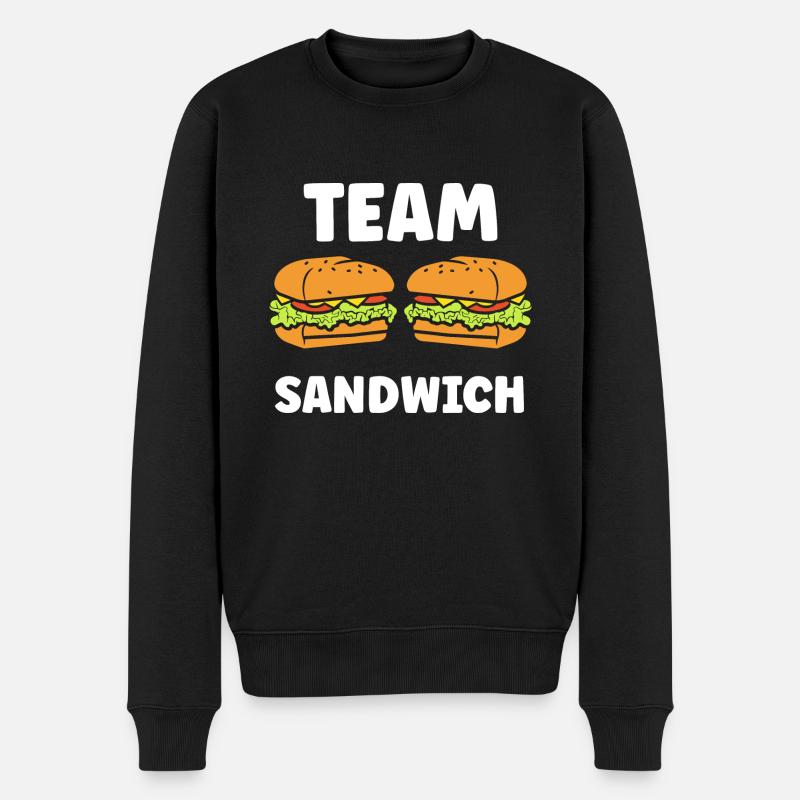 Humour sandwich - Pull Premium bio Homme - noir