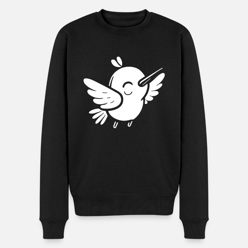 colibri - Pull Premium bio Homme - noir
