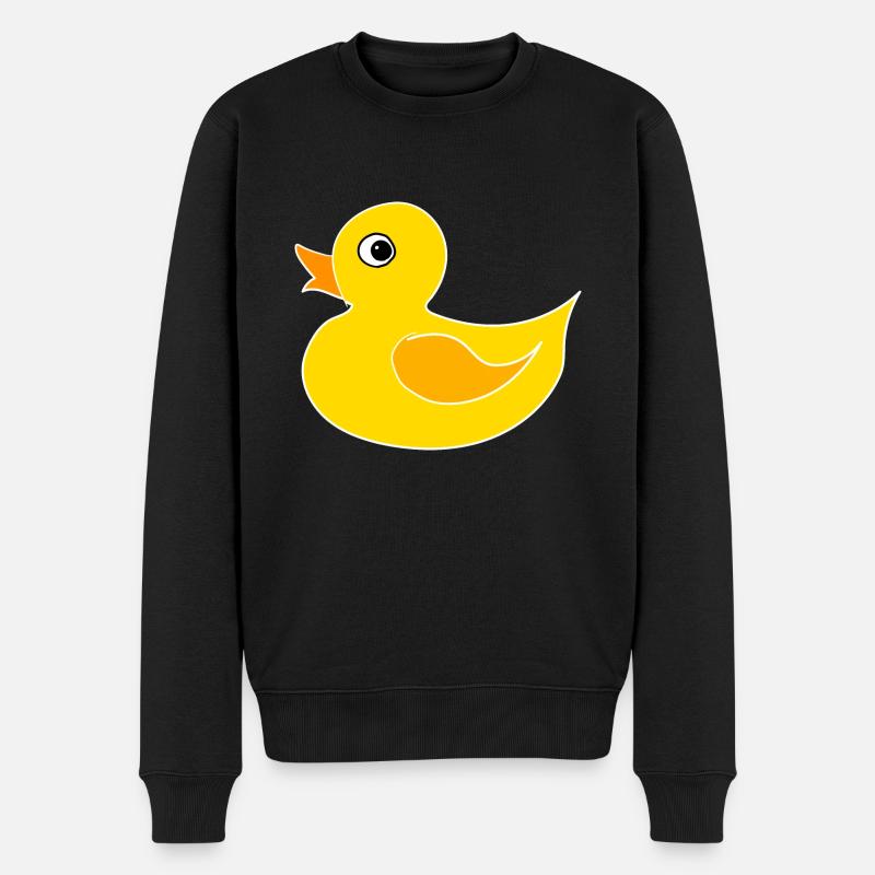 Canard Canard Grinchet Quak - Pull Premium bio Homme - noir