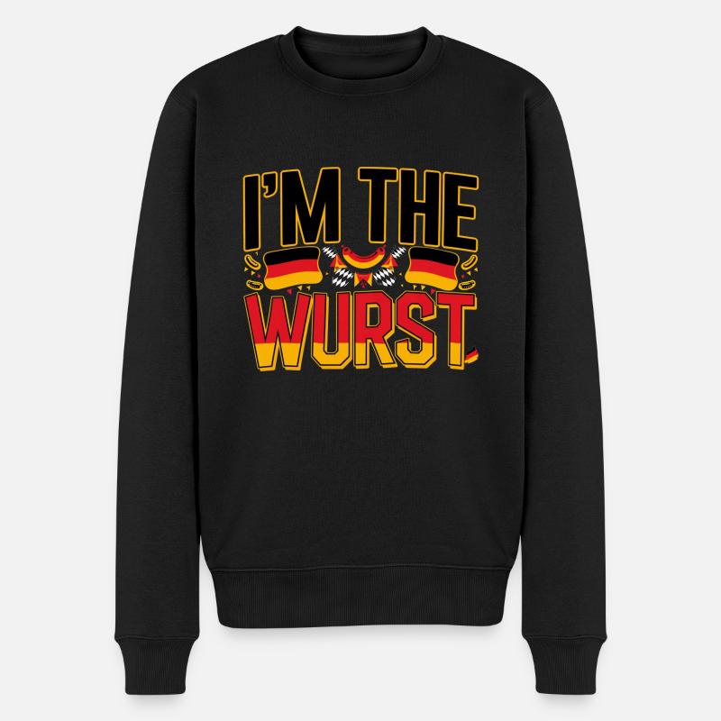 I'm The Wurst 4 - Männer Premium Bio Pullover - Schwarz