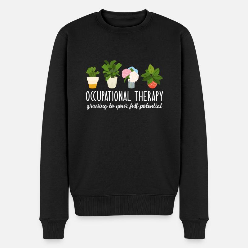 Occupational Therapy - Männer Premium Bio Pullover - Schwarz