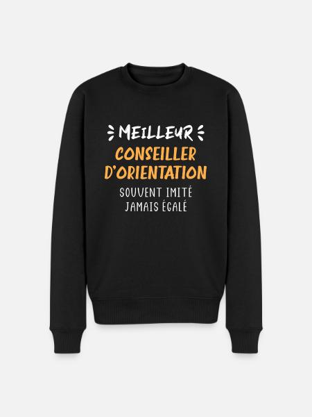 Meilleur conseiller d'orientation - Pull Premium bio Homme - noir