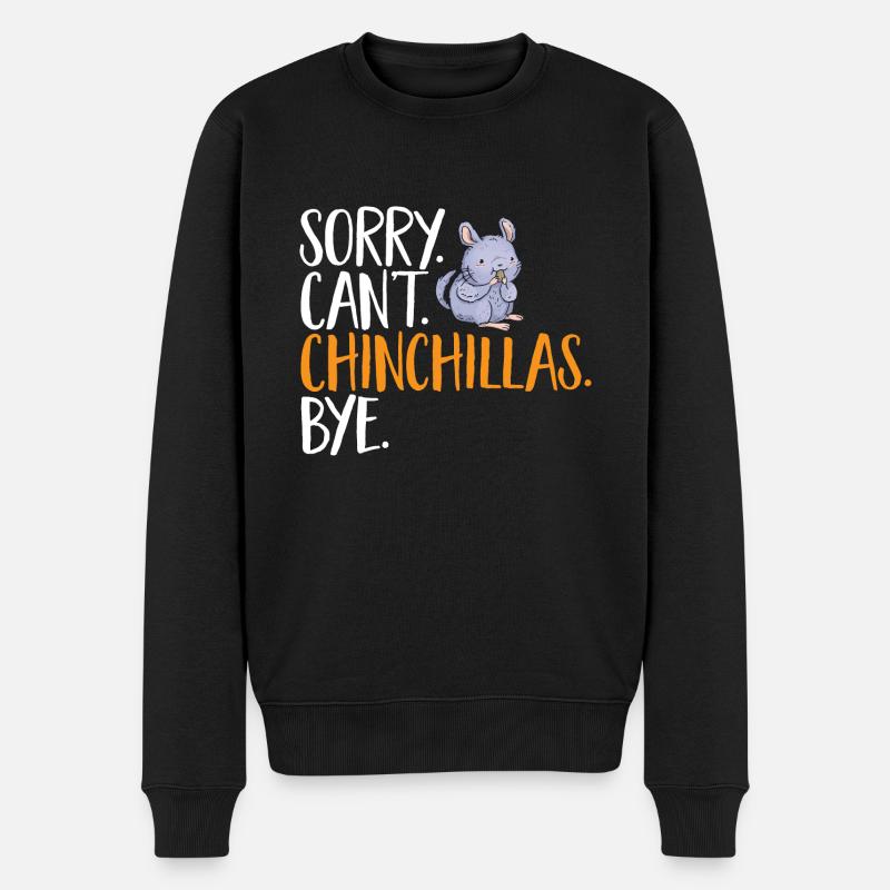 Chinchilla - Pull Premium bio Homme - noir