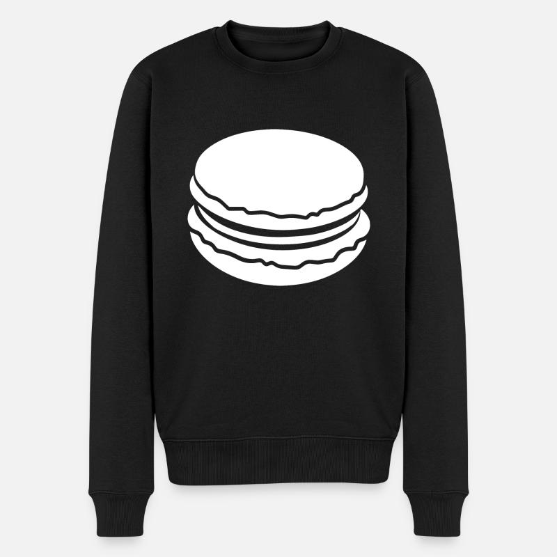 macaron - Pull Premium bio Homme - noir