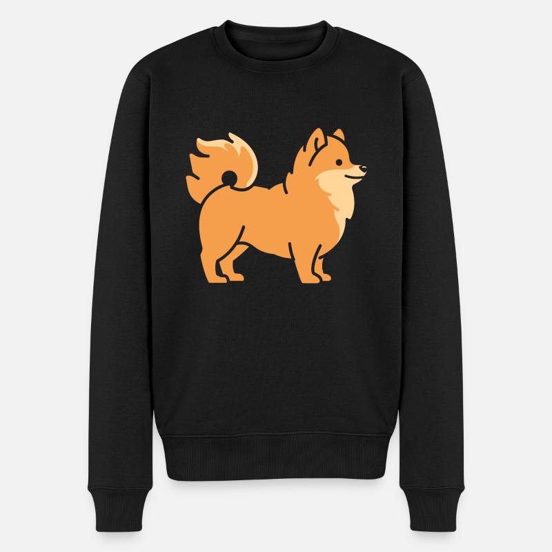 Eurasier - Männer Premium Bio Pullover - Schwarz