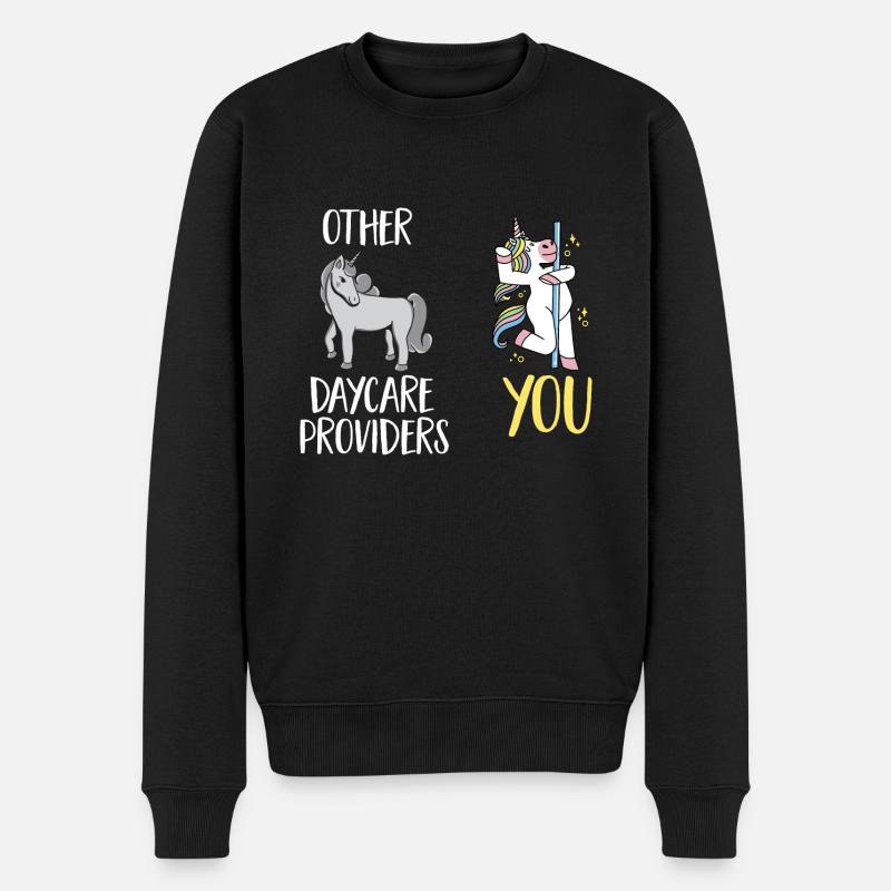 Éducateur d’enseignants en garderie - Pull Premium bio Homme - noir