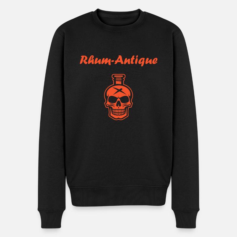 Rhum antique - Pull Premium bio Homme - noir
