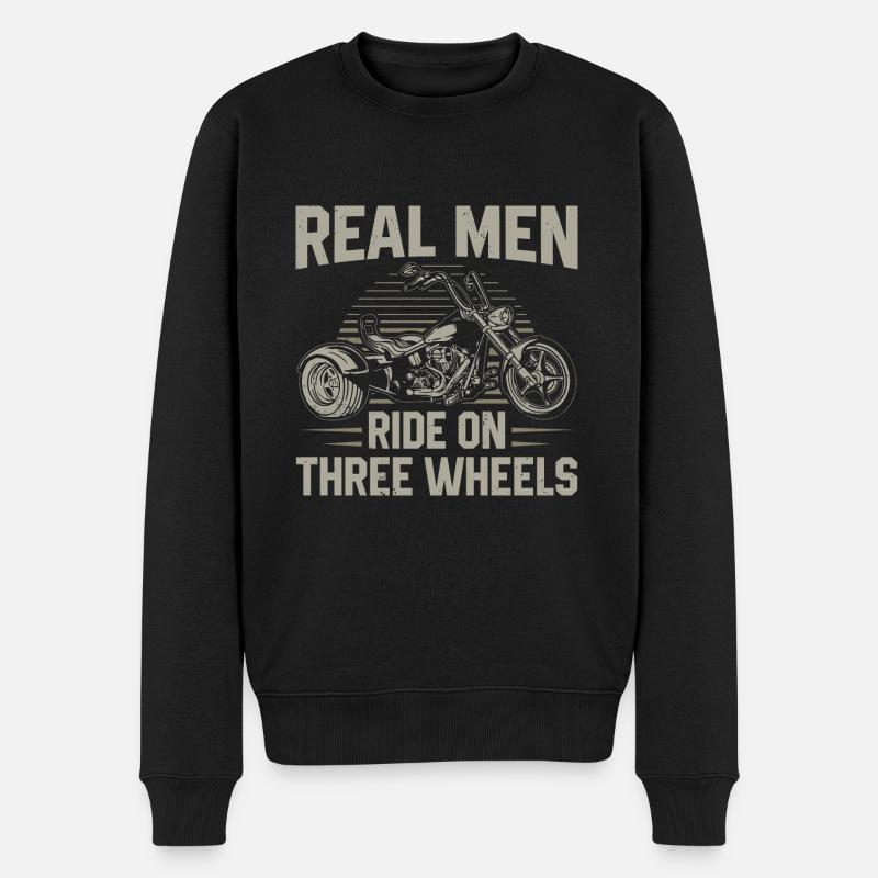 Trike - Pull Premium bio Homme - noir