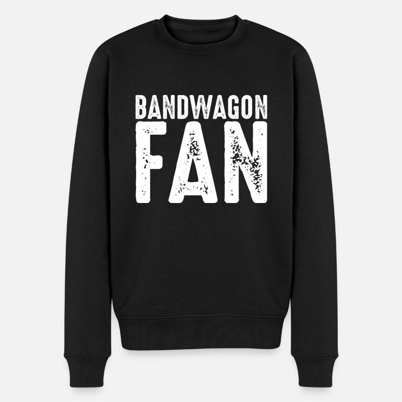 Bandwagon Fan 4 - Pull Premium bio Homme - noir