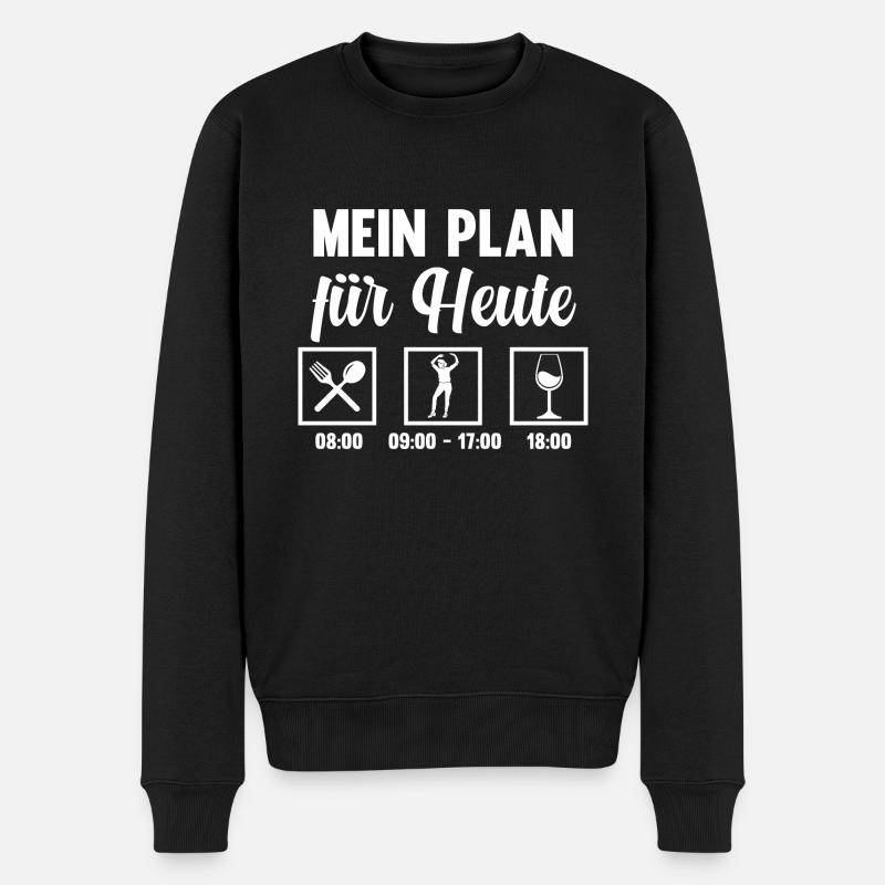 Tänzer Stepptanz - Männer Premium Bio Pullover - Schwarz