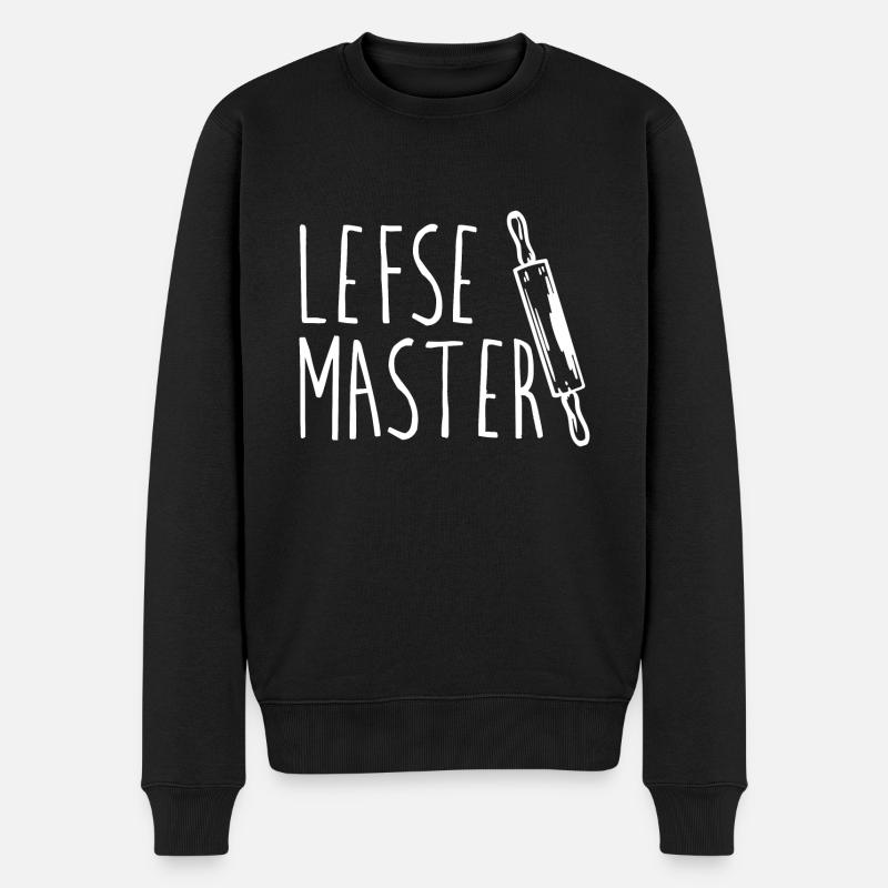 Lefse Master 8 - Pull Premium bio Homme - noir