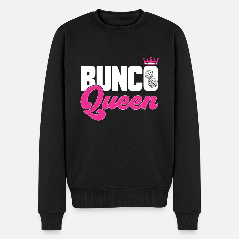 Bunco Würfelspiel - Männer Premium Bio Pullover - Schwarz